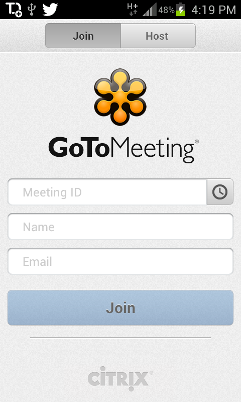 how to use gotomeeting app